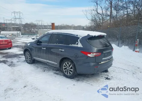 2013 Infiniti Jx35 from USA, damaged, VIN 5N1AL0MM3DC332572